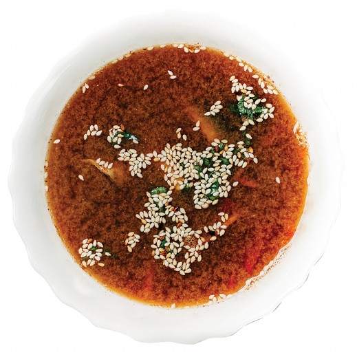 Мисо с угрём