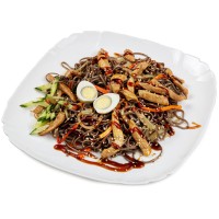 Лапша с курицей