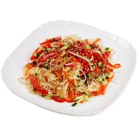 Лапша с овощами