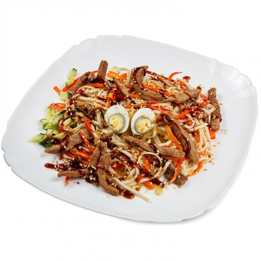 Лапша со свининой